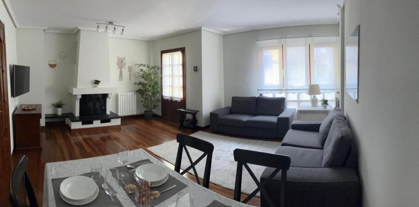 Duplex 122M2, 4 Dormitorios, 2 Banos Completos, Wifi 1Gb Mundaka Buitenkant foto